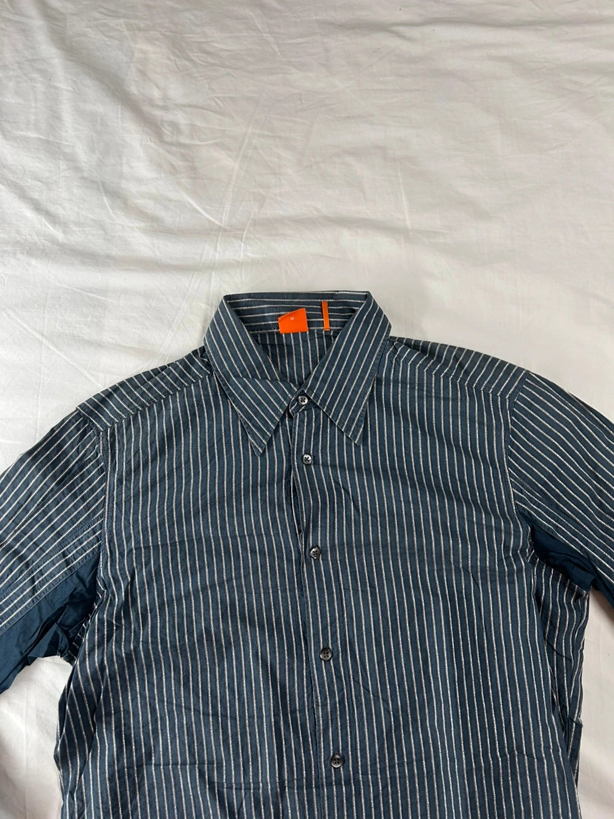 Camisa a rayas vintage Hugo Boss – photo 7